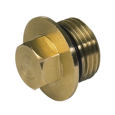 Screw plug in brass for Red pipe sprinkler
